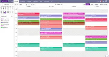 Professioneller Kalender für öffentliche Verwaltungen